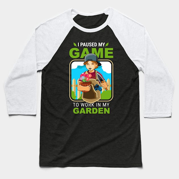 Gardening TShirt for A Garden And Plant Lover Baseball T-Shirt by AlleyField